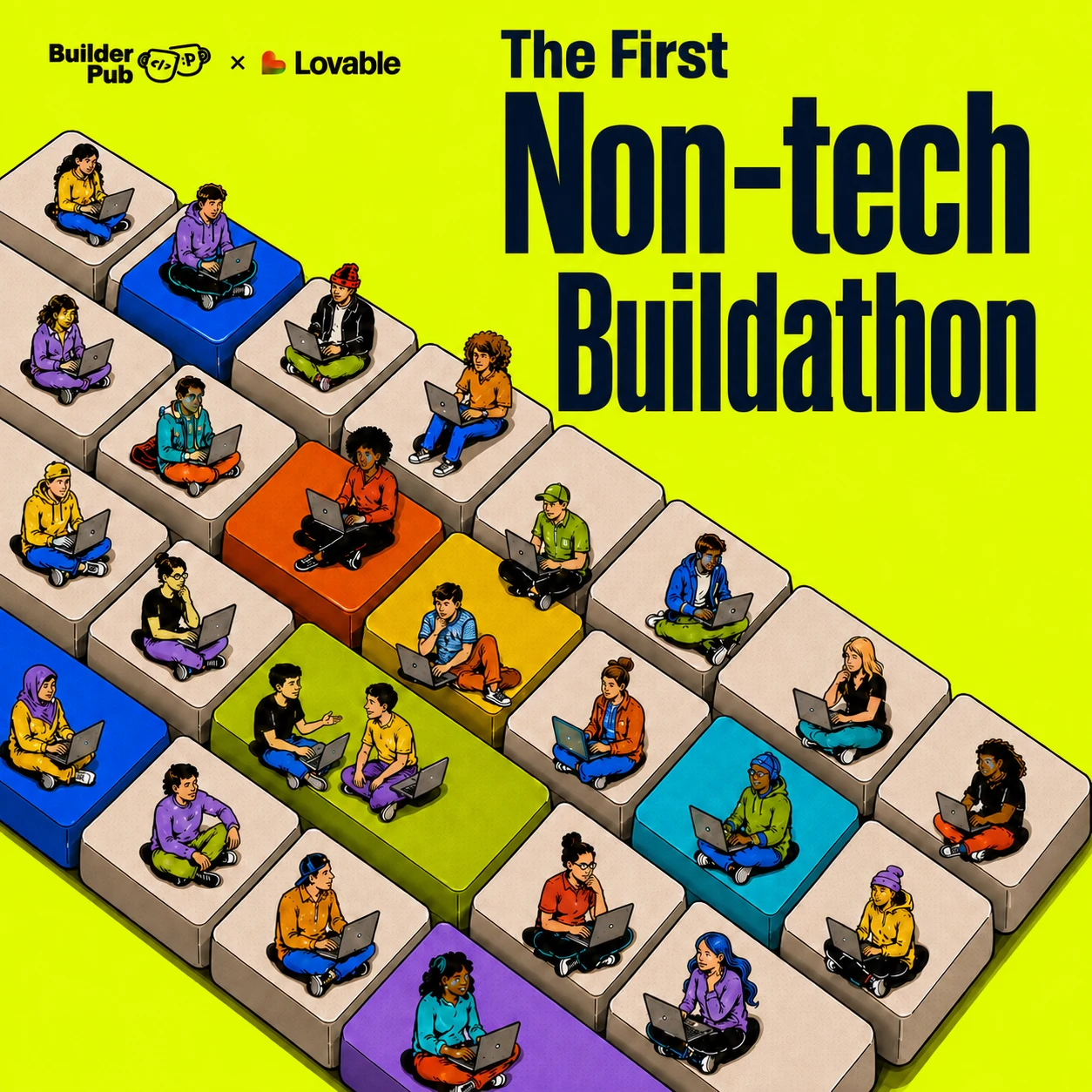 The First Non-Tech Buildathon by Builder Pub and Lovable